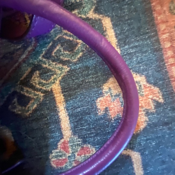 Michael Kors Purple Top handle 3 compartment tote - Picture 15 of 16